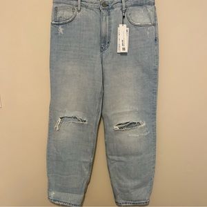 NWT ZARA Distressed Boyfriend Jeans